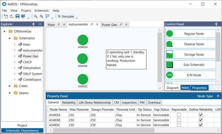 Instrument Air schematic